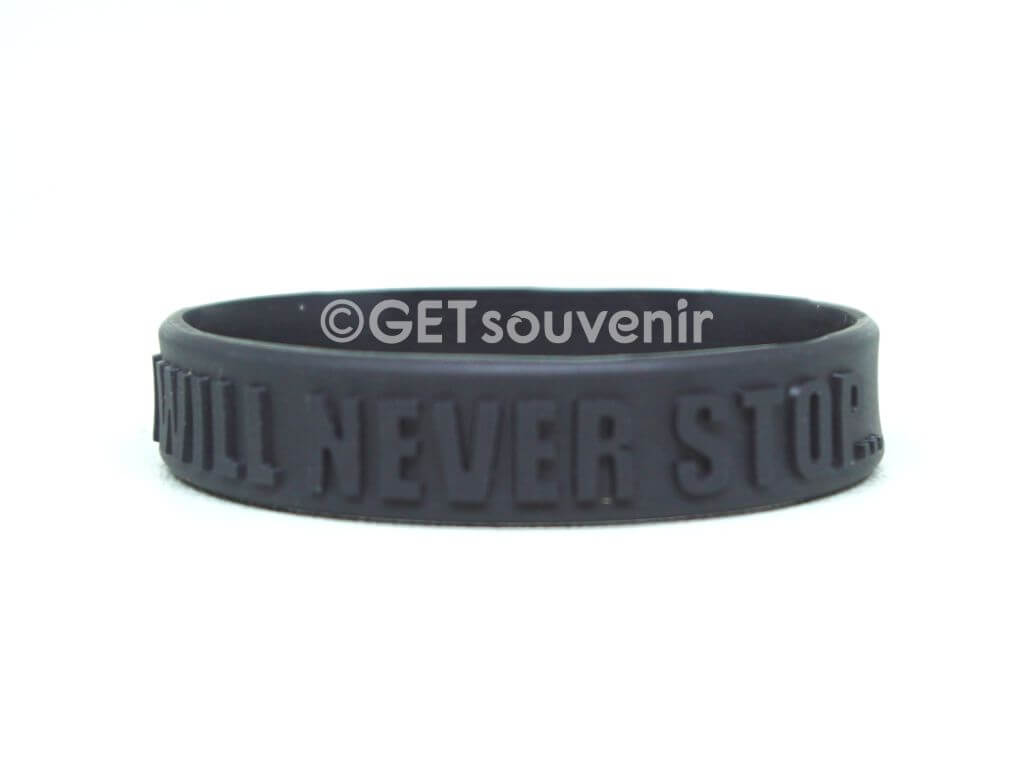 i will never stop